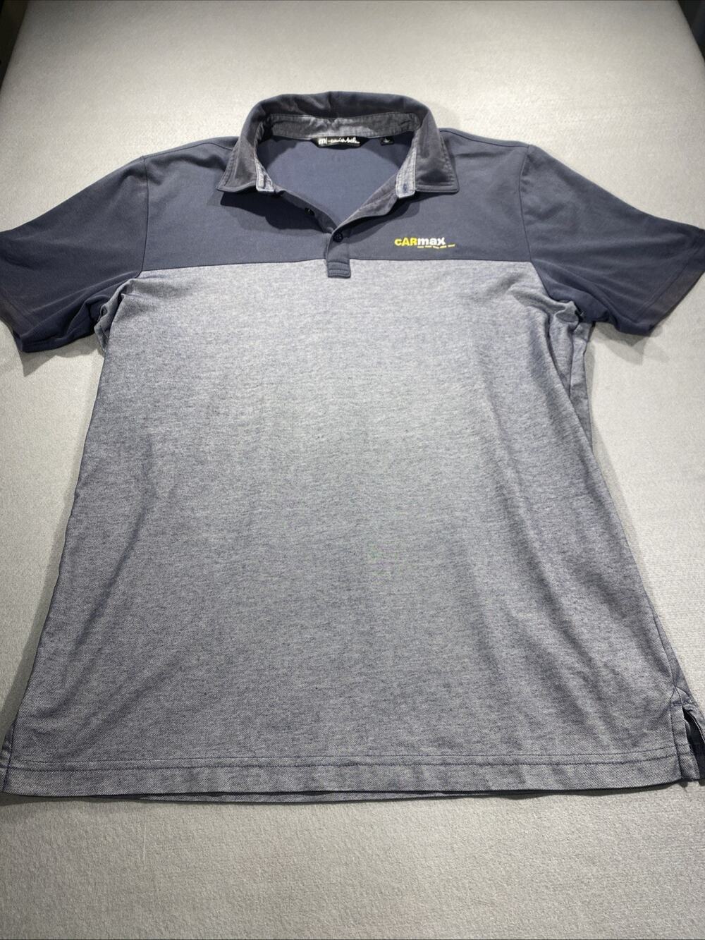 Mens Carmax Polo Shirts Size Large Lot Of 3